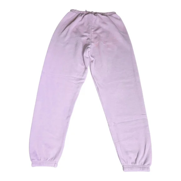 NWT Aviator Nation Pink Stiched Rainbow Heart Joggers Size Large Unisex - Picture 3 of 10